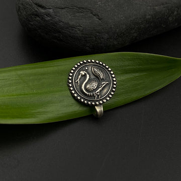 Antique Peacock Nose Clip-On